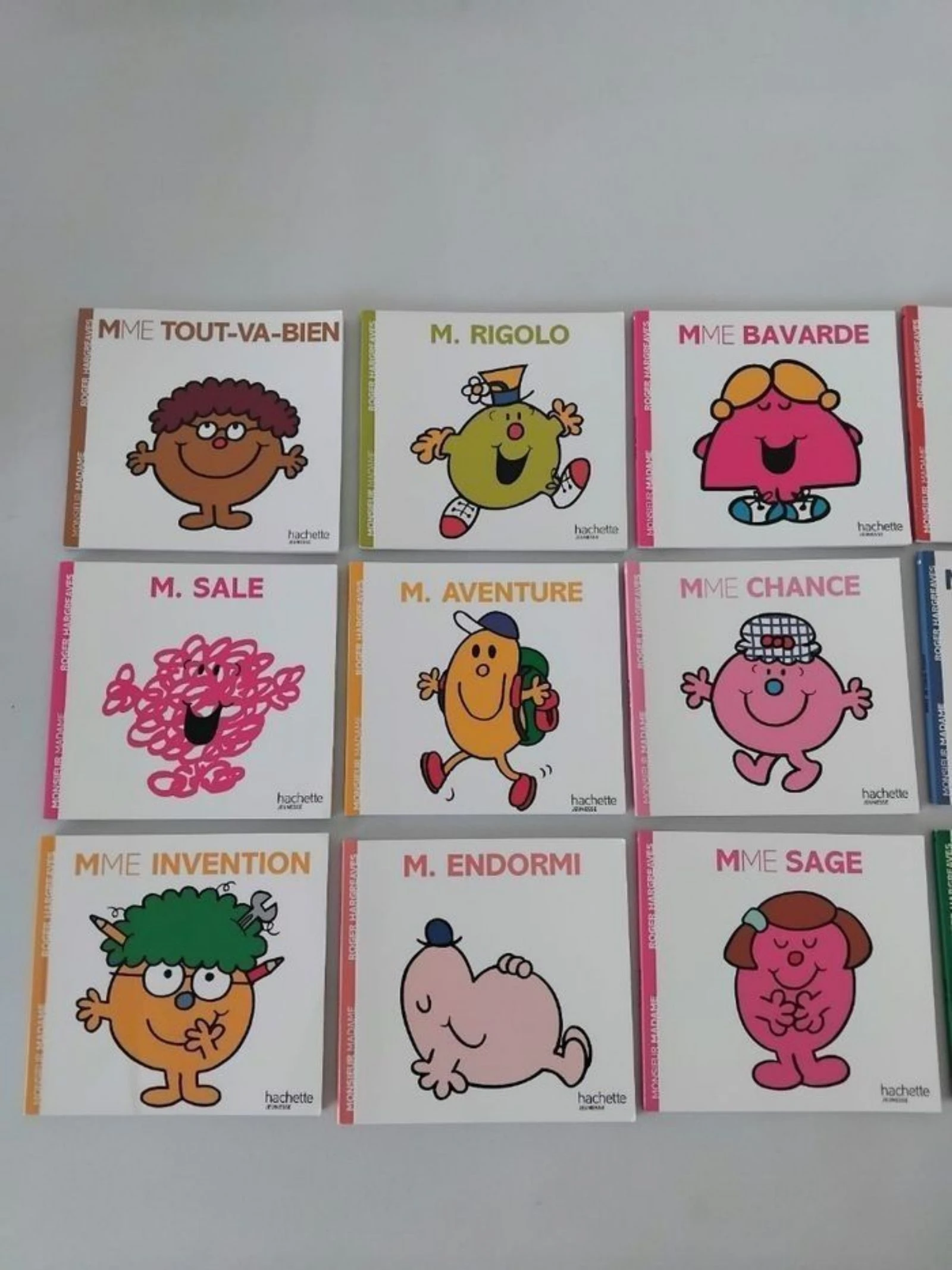 Lote de 15 livros Monsieur Madame M. Mme – photo 2